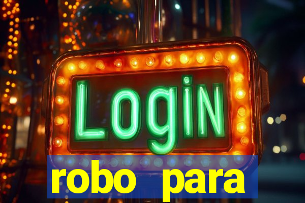 robo para plataforma de jogos